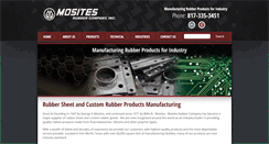 Desktop Screenshot of mositesrubber.com
